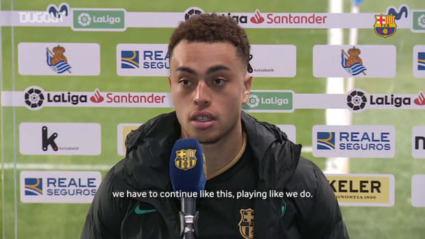 Sergiño Dest: 'I'm happy for helping the team with the win'